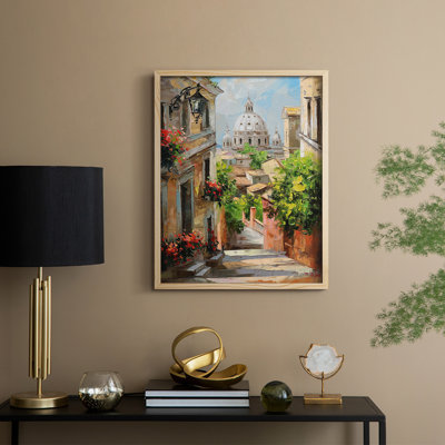 LANDSCAPES Series CCCLXXX Framed Print - Solid Wood