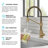 KRAUS Bolden Single Handle Drinking Water Filter Faucet for Reverse Osmosis or Water Filtration System-90791049