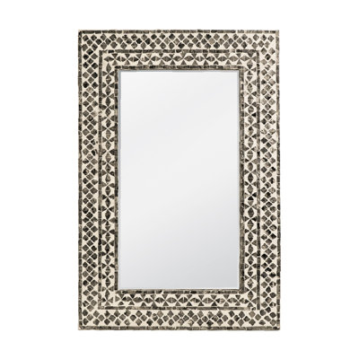 Capiz Shell Handmade Accent Wall Mirror