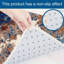 Terrazzo moucheté, 2 tapis de cuisine antidérapants