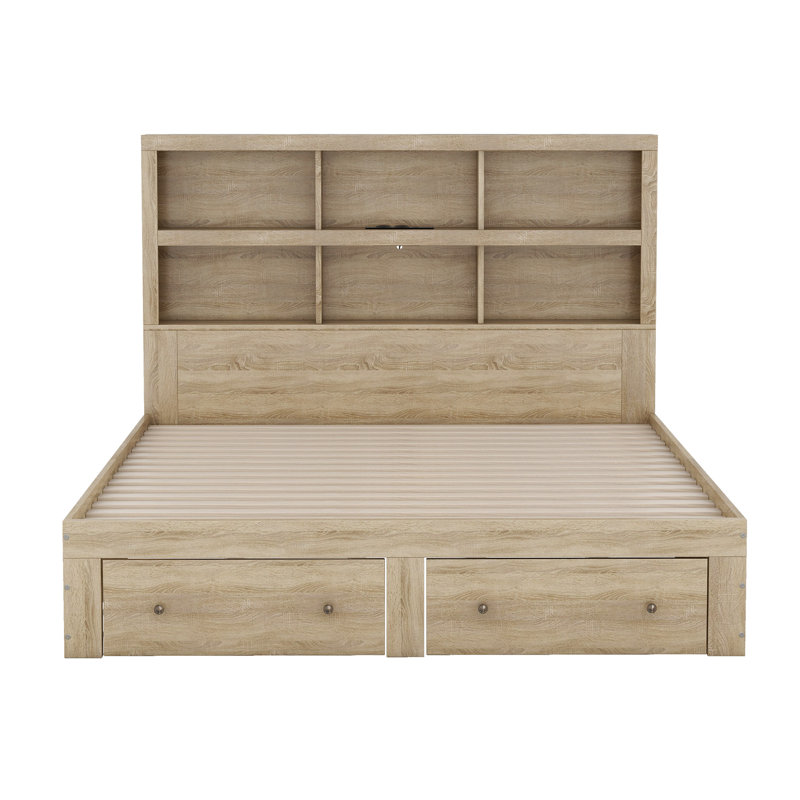 Tuzluca EU Kingsize - 160 X 200 Cm Bed, Brown