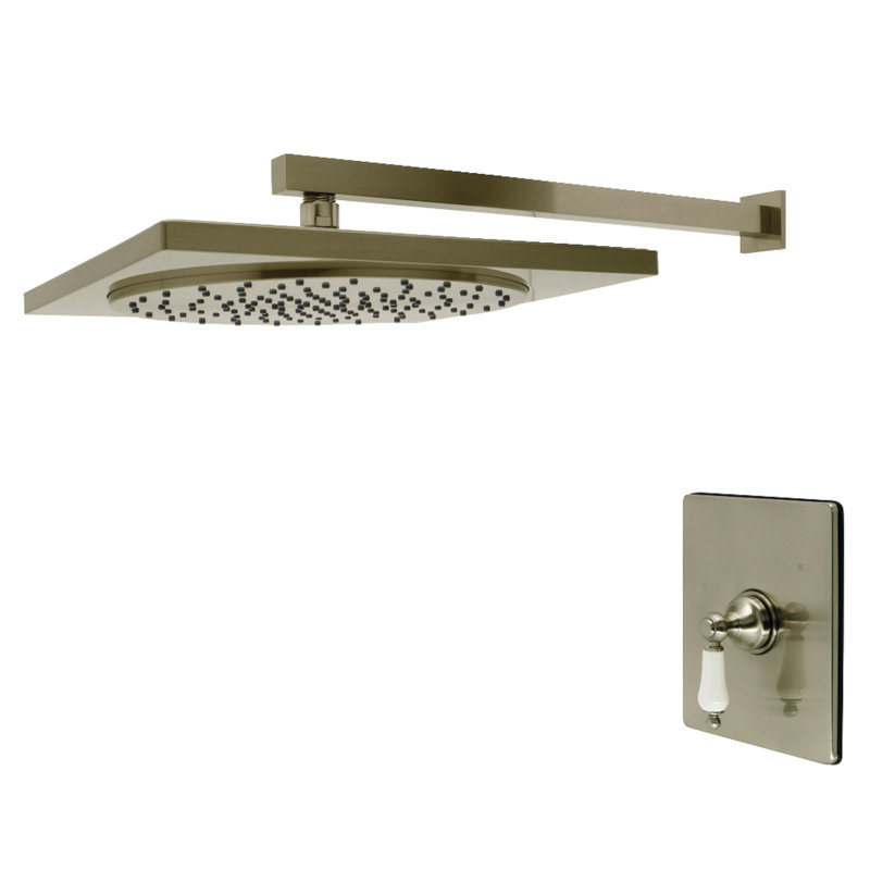 Kingston Brass Victorian Single-Handle Pressure Balanced Shower Faucet, Brushed Nickel