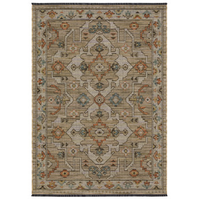 Tapis en laine Tincie Global Bohemian Medallion