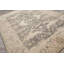 Tapis Oushak en laine, noué à la main, gris ivoire, style Arts & Crafts, 2,49 m x 3,02 m