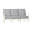 Canapé Croquet en aluminium - Craie-354578076-354582507-315102826