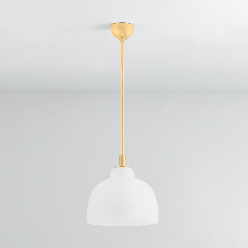 OBERON Pendant, 13.25" H x 14" W x 14" D