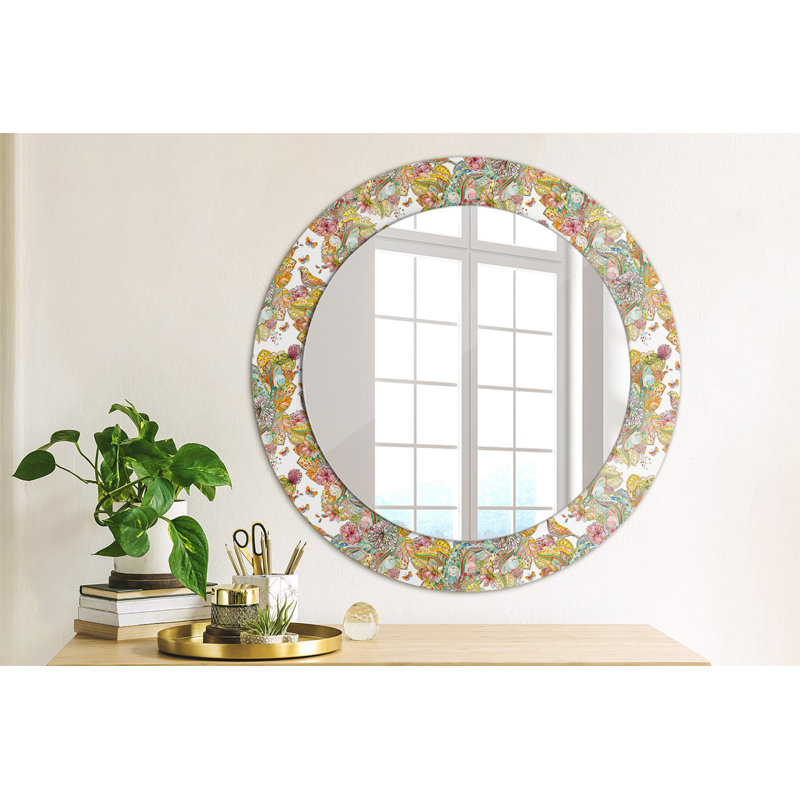 Huldar Glass Flat Wall Mirror