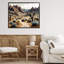 Cactus Canyons Pathway, giclée encadrée, design par Tabz Jones-117121277-117121278