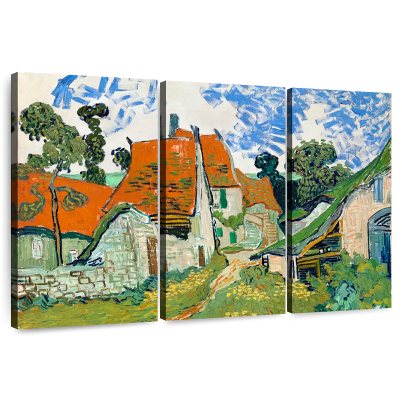 Alvord Street à Auvers-Sur-Oise, H 24 po x l 38 po