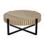 Table basse ronde, table basse cylindrique Handcraft