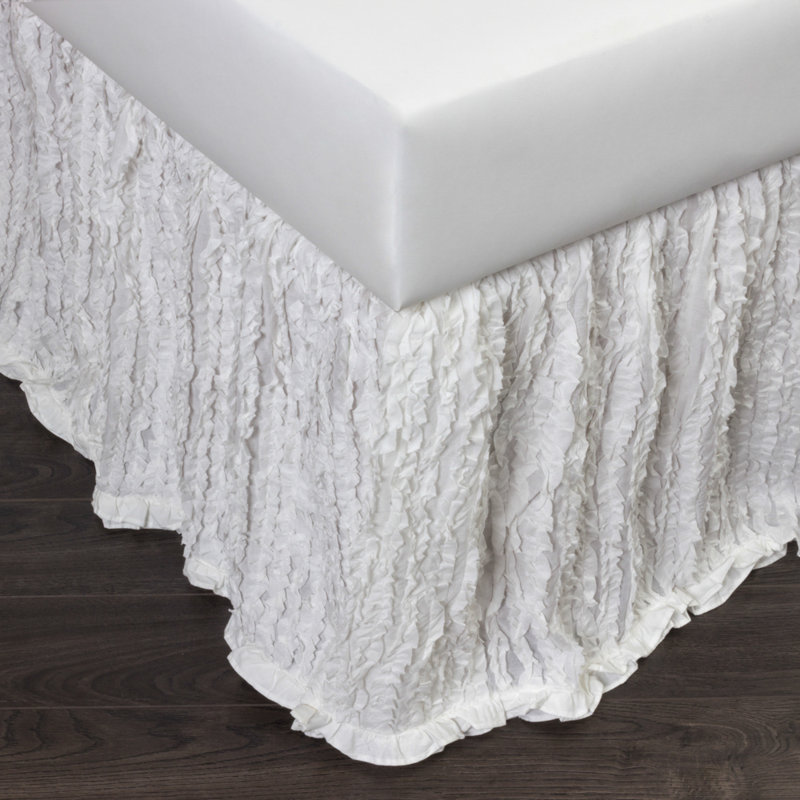 Lorre Ruffled Bed Skirt - Twin, Twin