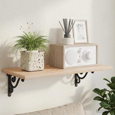 Wall Shelf Brackets Steel Metal Shelf Brackets Wall Mounted Hanging DIY