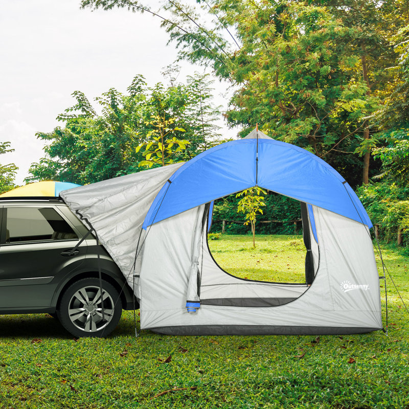 5 Person Tent, Blue/Gray