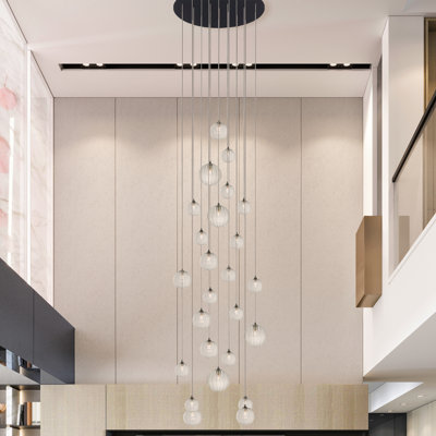 Luminaire suspendu sphère 25 lumières Vine