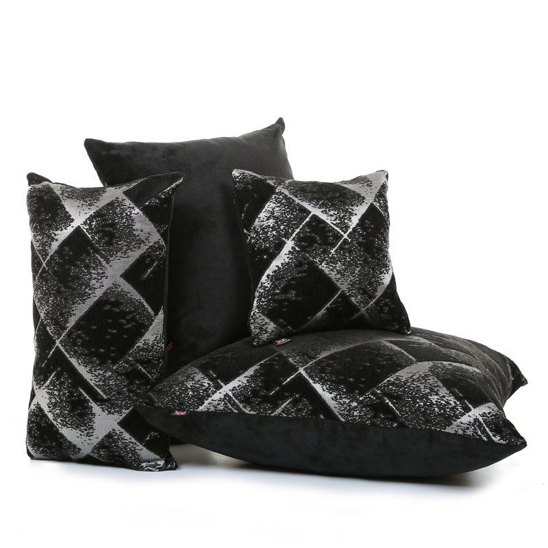 Amatia Geometric Square Cushion, Medium