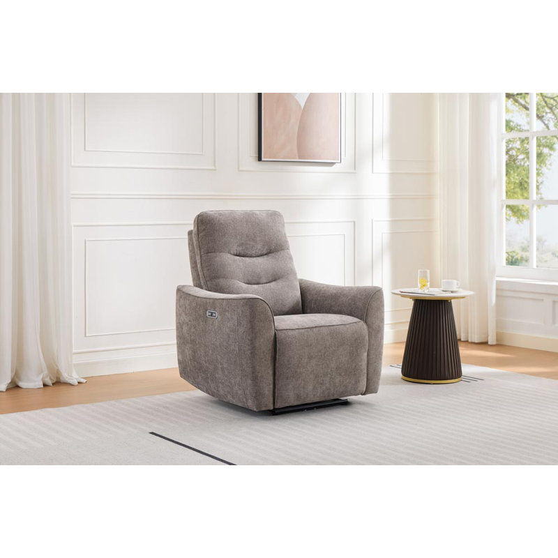 Cupar Chenille Electric Power Recliner Chair