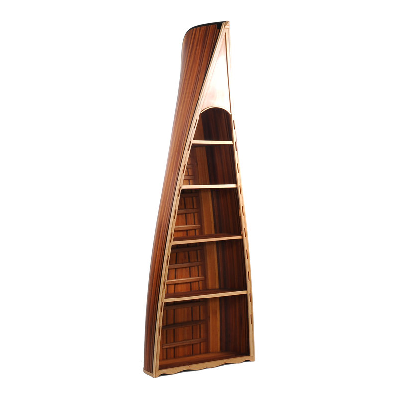 Étagère à livres Red Cedar Canoe
