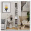 Armoire de rangement mince avec tiroirs