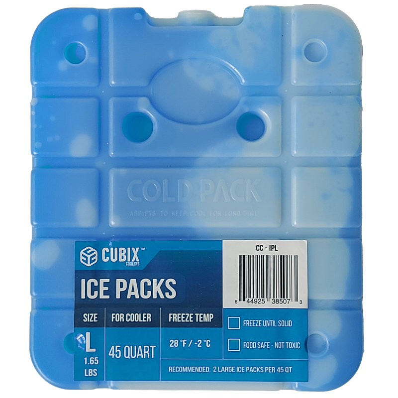 Cubix Outdoors Reusable Ice Pack, Large