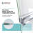 55" x 67" Bypass Semi-Frameless Shower Door-42567836