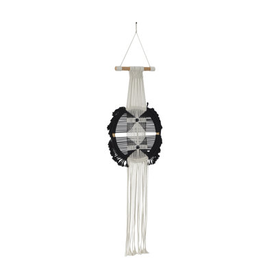 Hand Woven Blended Fabric Wall Hanging