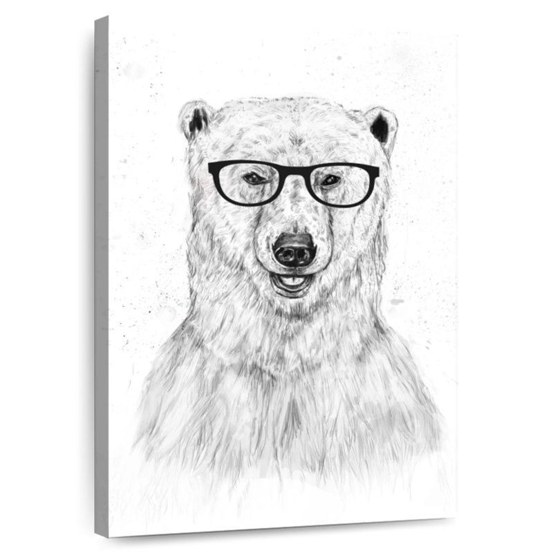 Brampt Geek Bear, 36" H x 24" W