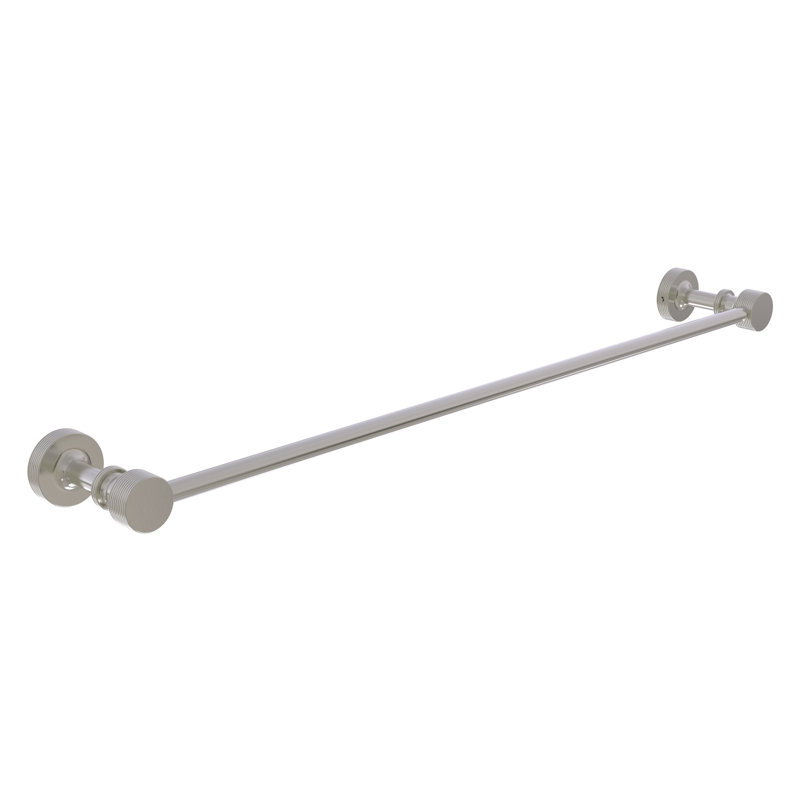 Barre à serviettes murale Gober, Nickel satiné