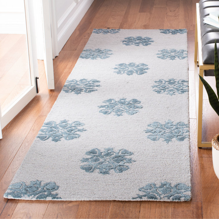 Candelo Hand Tufted Wool Floral Rug