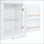 Buffet de cuisine traditionnel autoportant avec huche, grande armoire de rangement avec tiroirs, tablette de porte et tablettes réglables-1351583934