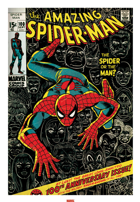 Spider-Man - Square Print