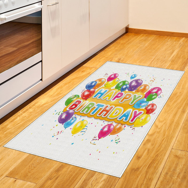 Festival High Density Long Fiber Poly Threads Decorative Area Rug Carpet, Rectangle 2'7" x 5'