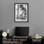 Disco par la plage, impression Shadowbox par Notoriart-116921453-116921441