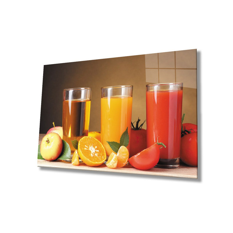 Superbe peinture décorative en verre trempé de 23,6 po x 35,4 po | 100% verre trempé, épaisseur: 0,16 pouce | Parfait pour la décoration intérieure, l'esthétique moderne et l'art mural élégant