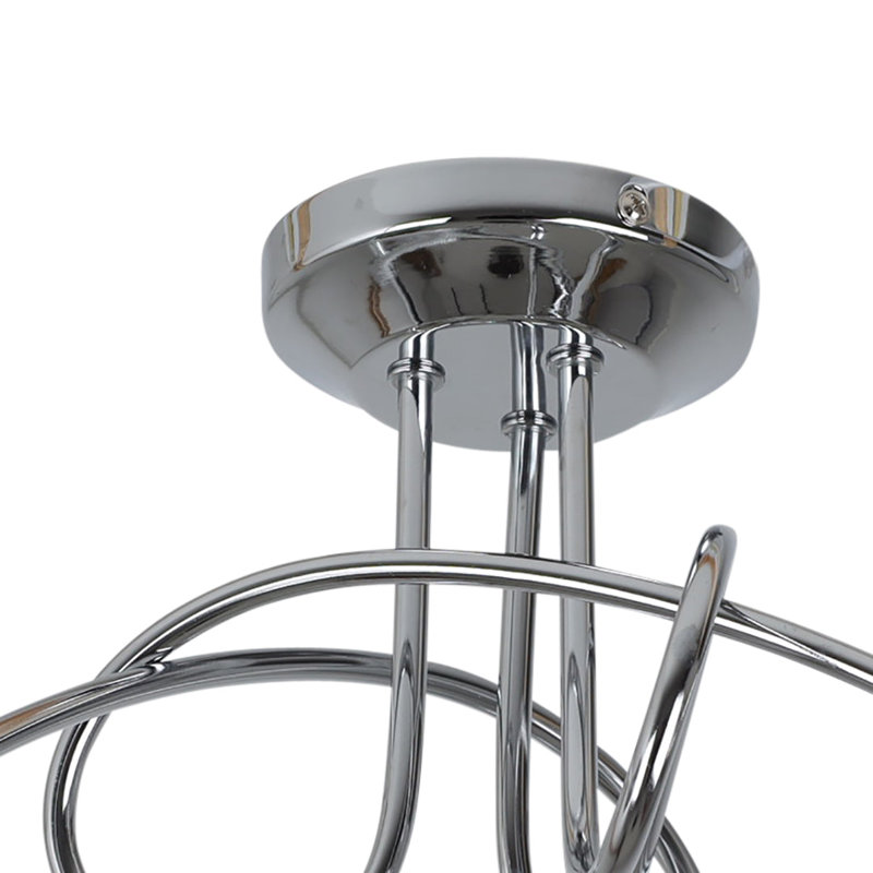 Glass Semi Flush Mount