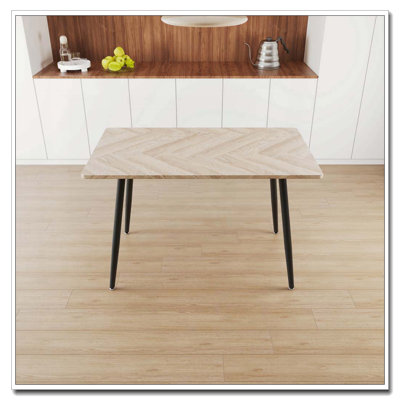 Industrial Rectangular Dining Table