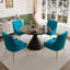 Chaise d'appoint en velours Magallanes-821885317
