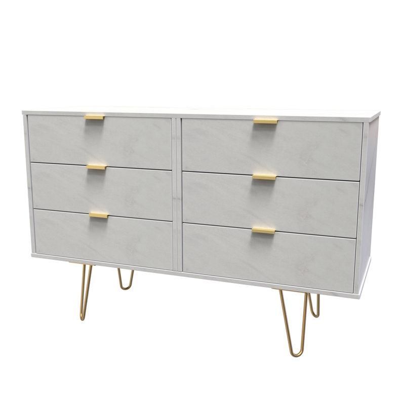 Fully Assembled Aletriz 6 - Drawer Chest of Drawers