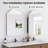 20"x30" Bathroom Medicine Cabinet With Mirror,Modern Vanity Medicine Cabinet Mirror with Storage, Recessed and Surface Wall-Mounted,Black Metal, Stable, Easy Installation-1109283988-1112656891