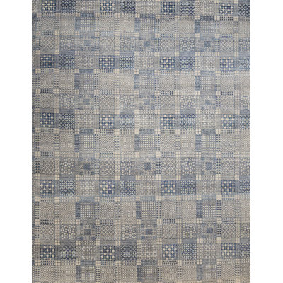 Contemporary One-of-a-Kind Rectangle 7'11" X 10'4" Hand Knotted Area Rug