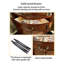 22.83 " L Solid Wood Bar Cabinet