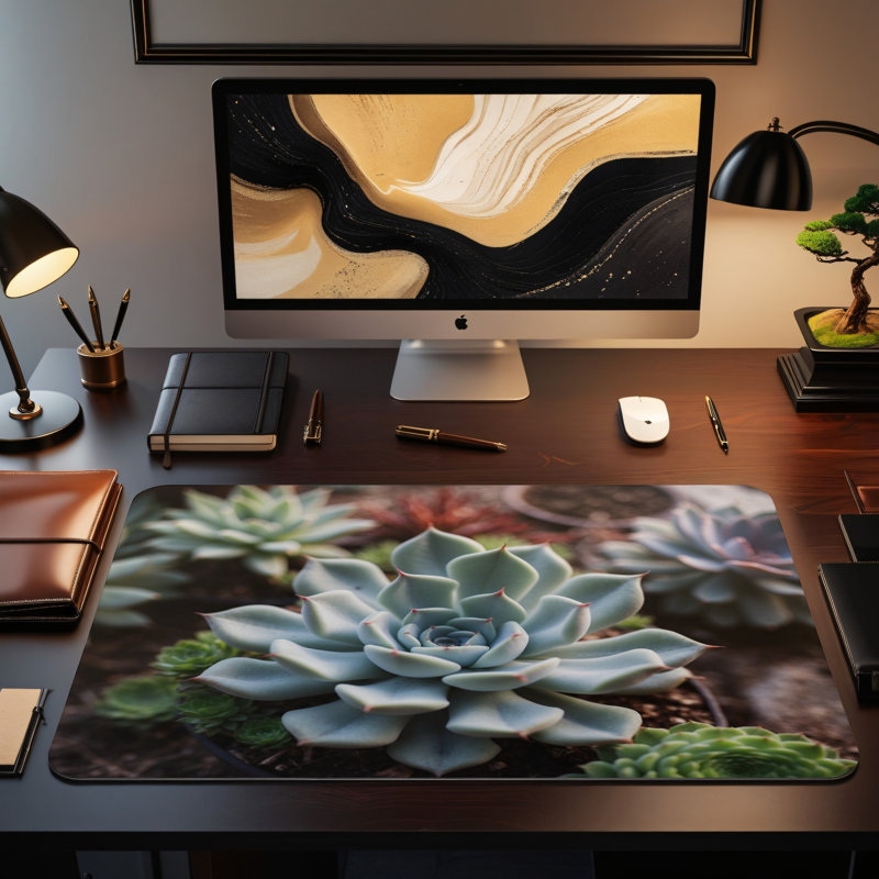 Polyester Desk Pad, 23.6x13.8