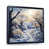 Black Floater Framed
