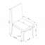Set Of 2 Leatherette Upholstered Side Chairs