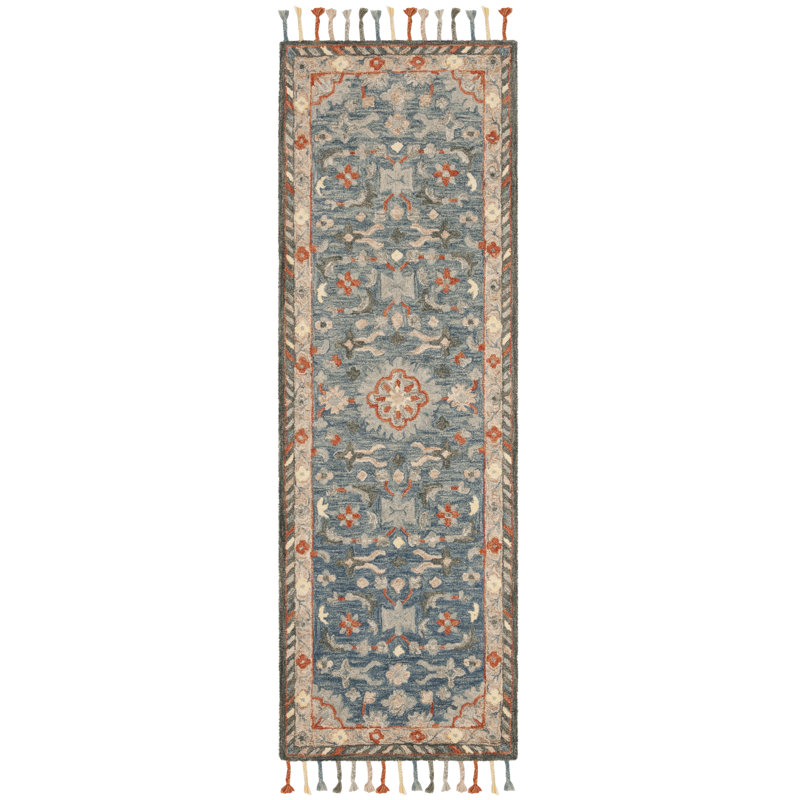 Vahakn Hand Tufted Wool Oriental Rug, Runner 2'3" x 15'