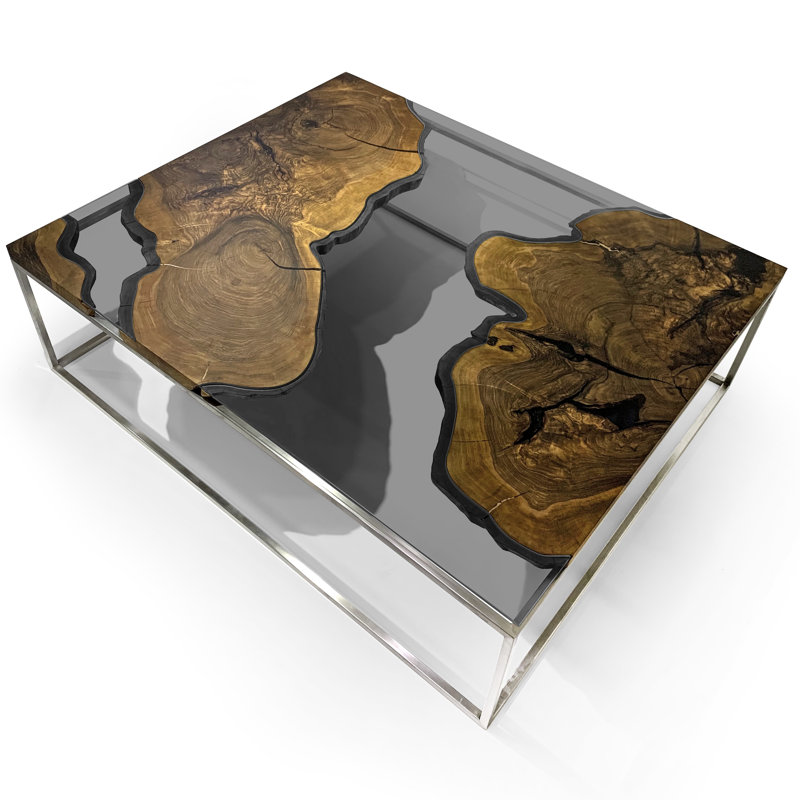 Mnestra Coffee Table, Smoked Gray