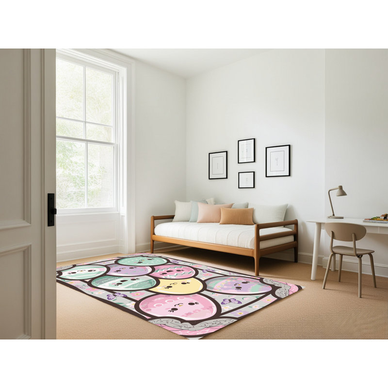 Tapis de vacances de Pâques The Holiday Aisle®, Rectangle 5 pi x 7 pi