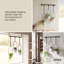 Triflora Hanging Planter, Adjustable Ropes with Rod – Set of 3-1555112121-1555112127