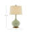 Cait Ceramic, Brass Table Lamp