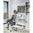 VISCOUNT Polyester Blend Office Chair with Headrest