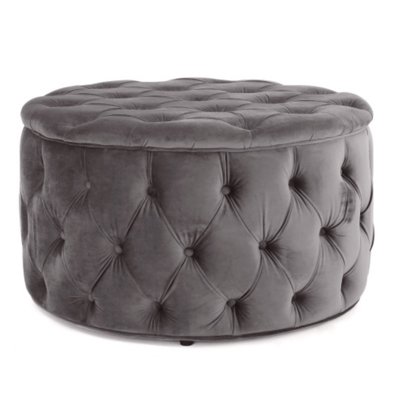 Modern OTTOMAN, Gray